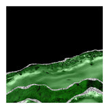 Green & Silver Agate Texture 03  (Print Only) thumbnail