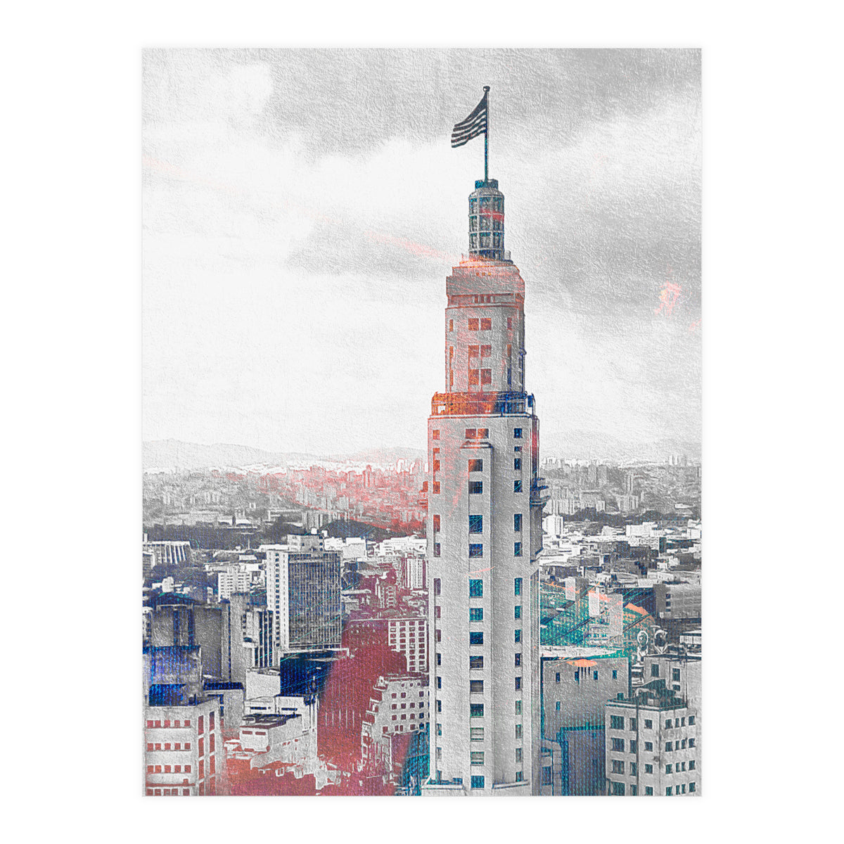 Sp in the sky  II (Print Only)