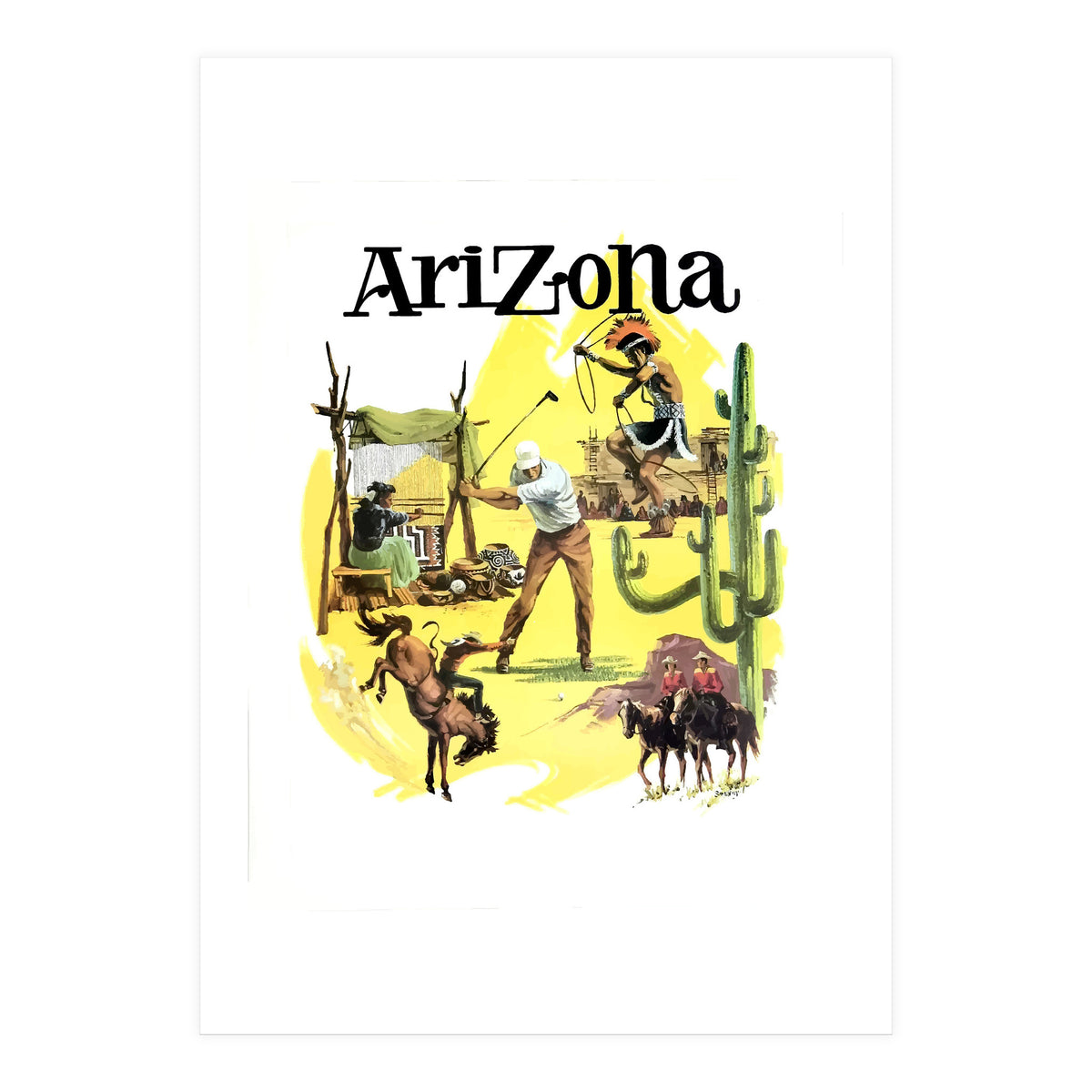 Arizona, Tourist Attractions (Print Only)