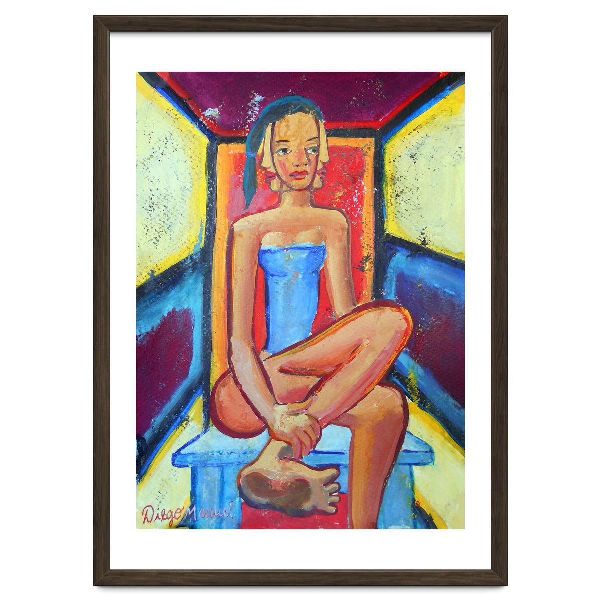 Mujer En La Silla 23