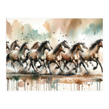 Running Horses Panorama (Print Only) thumbnail