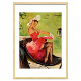 Pinup Girl On A Chariot Fast Ride thumbnail