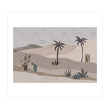 Abstract Landscape Calm Oasis (Print Only) thumbnail