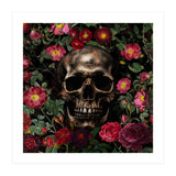 Baroque  Skull And Roses Night Garden 1 (Print Only) thumbnail