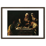 Caravaggio / 'Supper at Emmaus', 1606, Oil on canvas, 141 x 175 cm. JESUS. CRISTO RESUCITADO. thumbnail