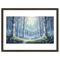 Crystal Forest: Ethereal Fantasy Landscape