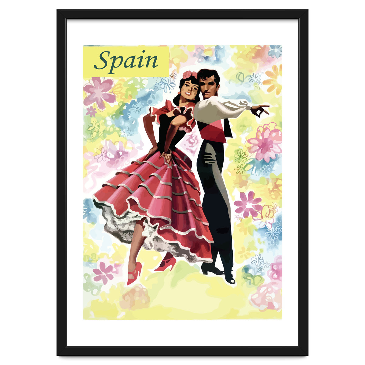 Spain, Dancing Couple