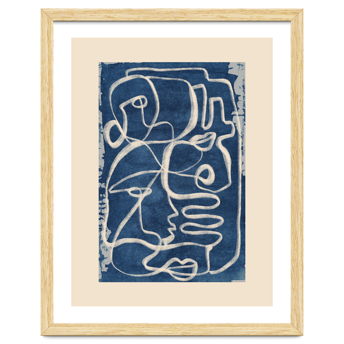 Bound By Line (indigo)