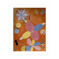 Hilma af Klint - The Ten Largest No 4 Youth Abstract Spiritual Art (Print Only)