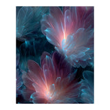 Luminous Bioluminescent Floral Abstract (Print Only) thumbnail