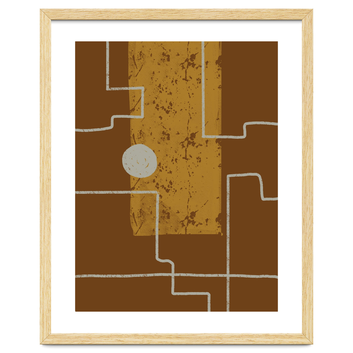 Eclipse in Barren Land