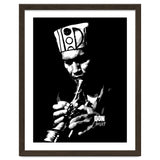 Don Cherry Trumpeter Jazz Music Legend in Grayscale thumbnail