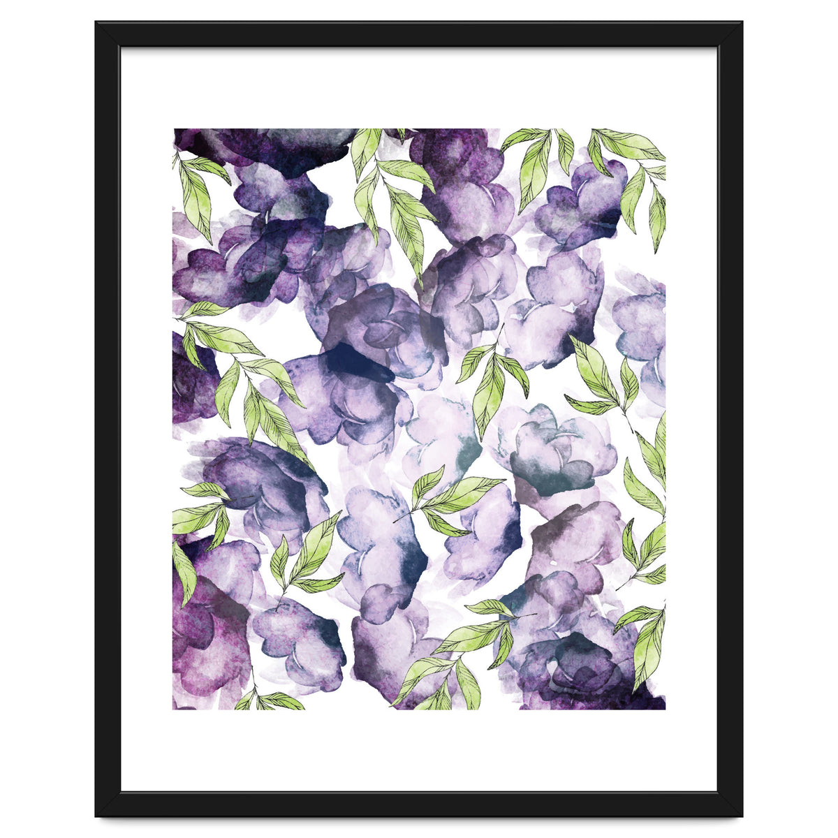 Watercolor + Ink Florals