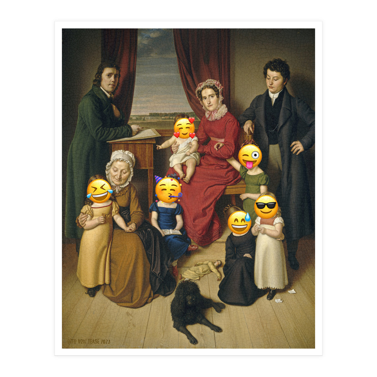 Emoji painting 7 (Print Only)