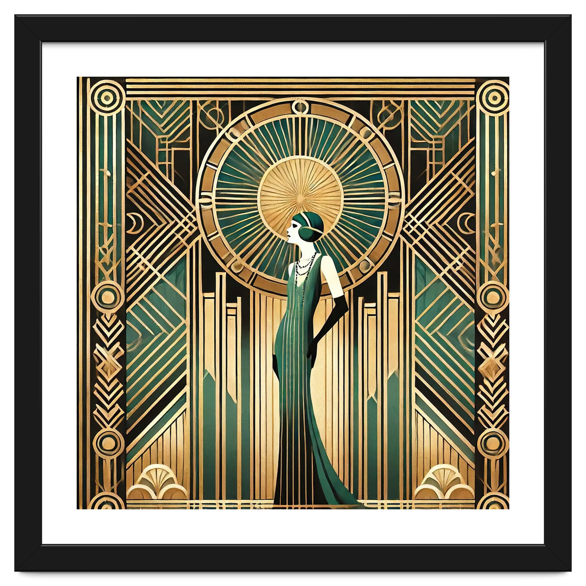 Opulent Elegance A Tribute To Art Deco