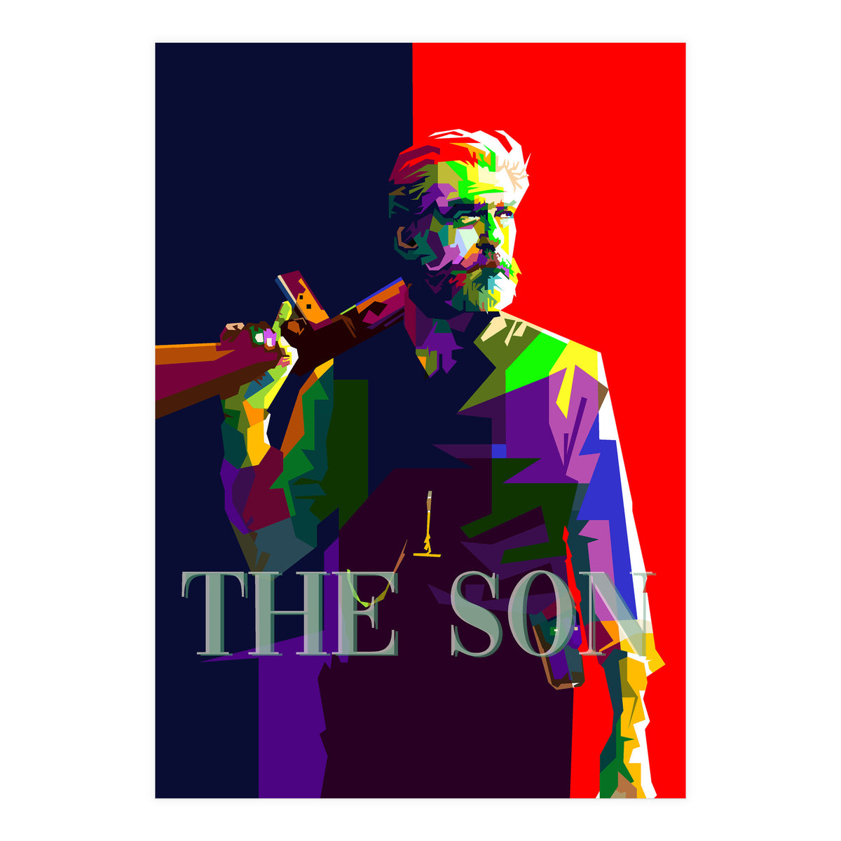 Pierce Brosnan Pop Art WPAP Trending Now (Print Only)