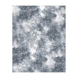 Abstract Winter Foggy Snow Gray White (Print Only) thumbnail