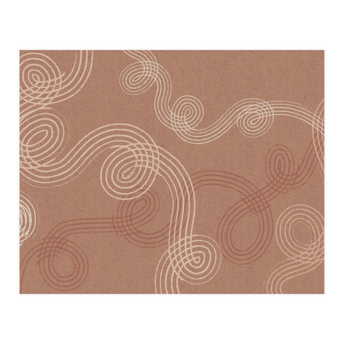 calming essentials loops mocha mousse (Print Only)