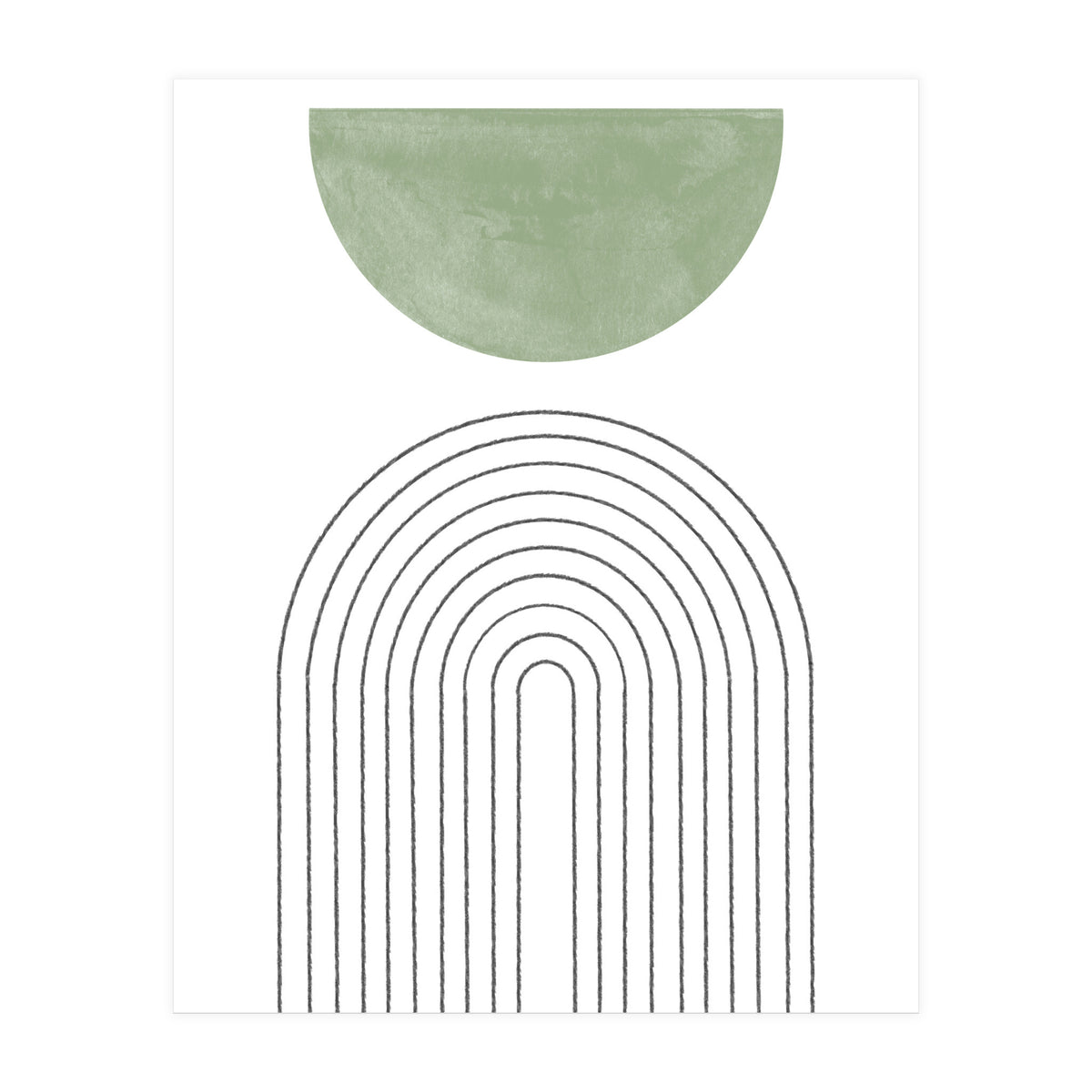 Simple Green Object (Print Only)