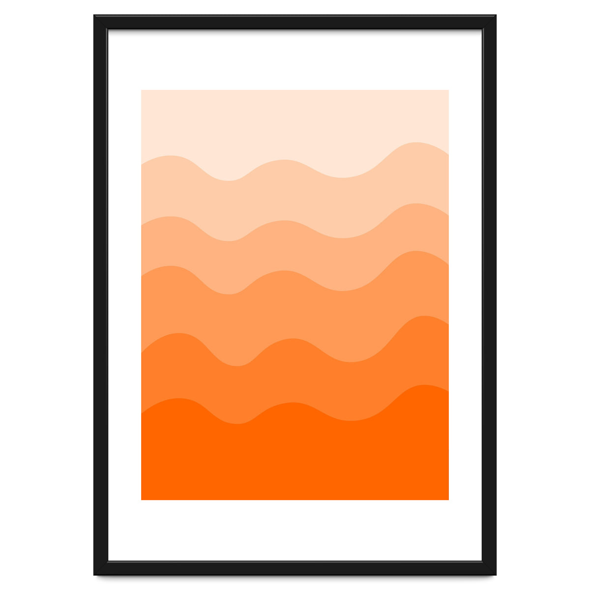 Orange gradient design