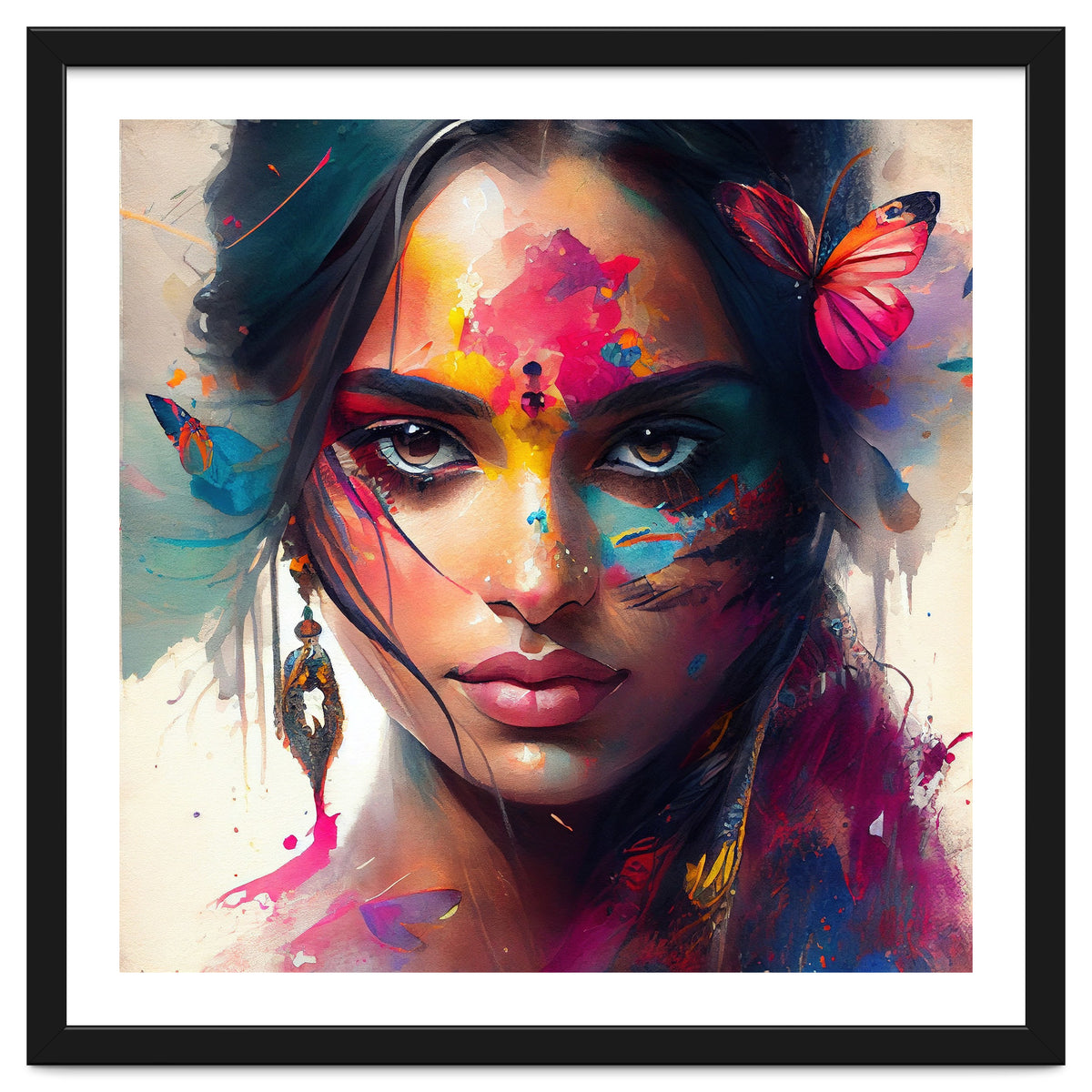 Festival Glow Hindu Portrait