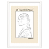 La Bella Principessa – Leonardo Da Vinci Ascii Art thumbnail