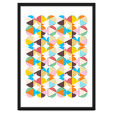 Retro Geometry #society6 #decor #buyart thumbnail