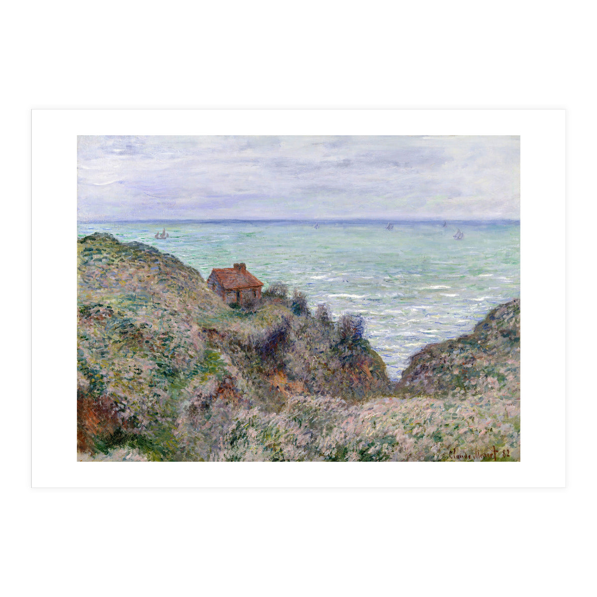 Cabin of the Customs Watch. (Print Only)