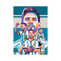 Lionel Messi art (Print Only)