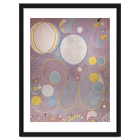 Hilma af Klint - The Ten Largest No 8 Adulthood Abstract Spiritual Geometry Art
