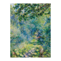 Renoir Path in the Forest Impressionist Landscape (Print Only)