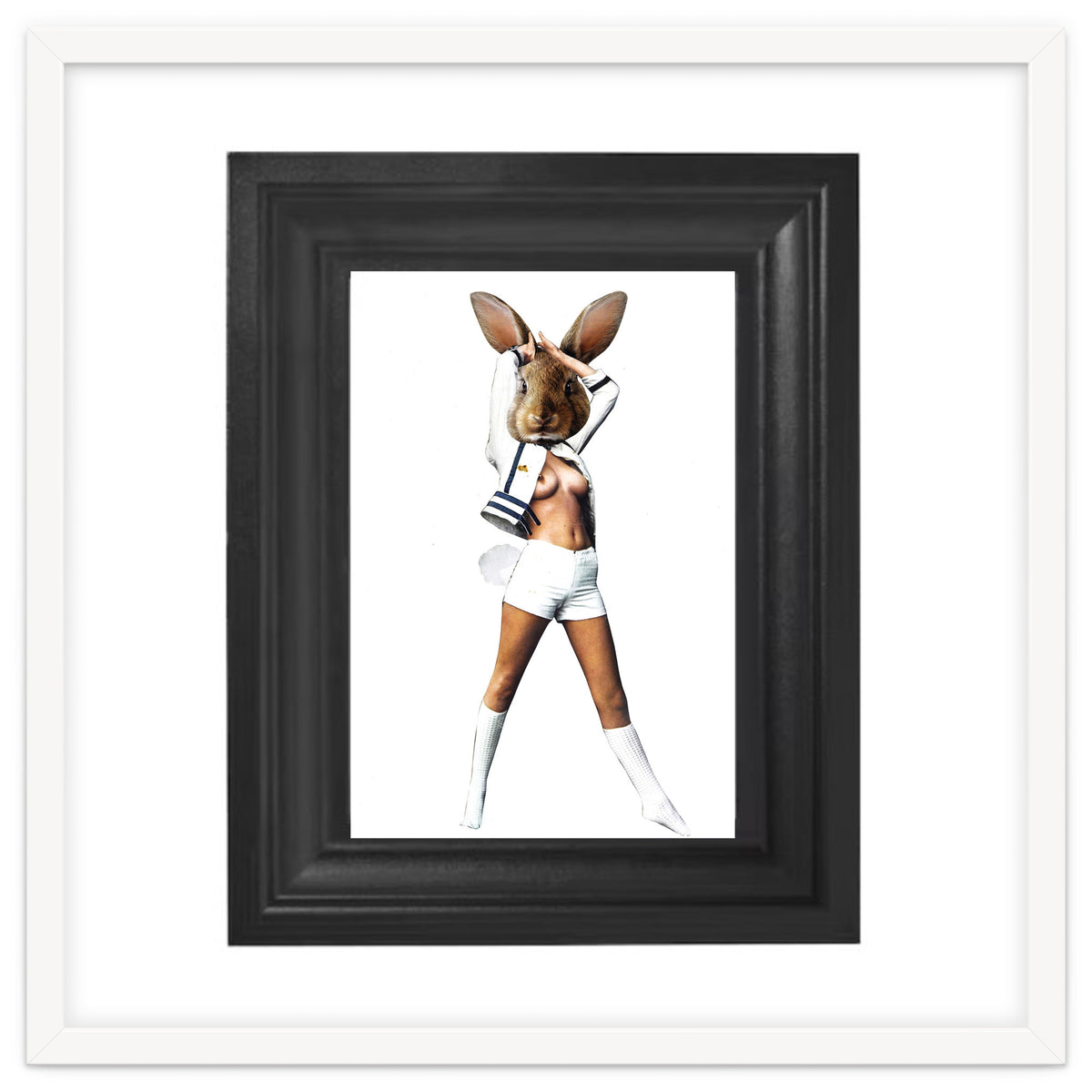 Playgirl - Print of Paper Collage