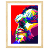 Leon The Professional Hollywood Actor Pop Art WPAP thumbnail