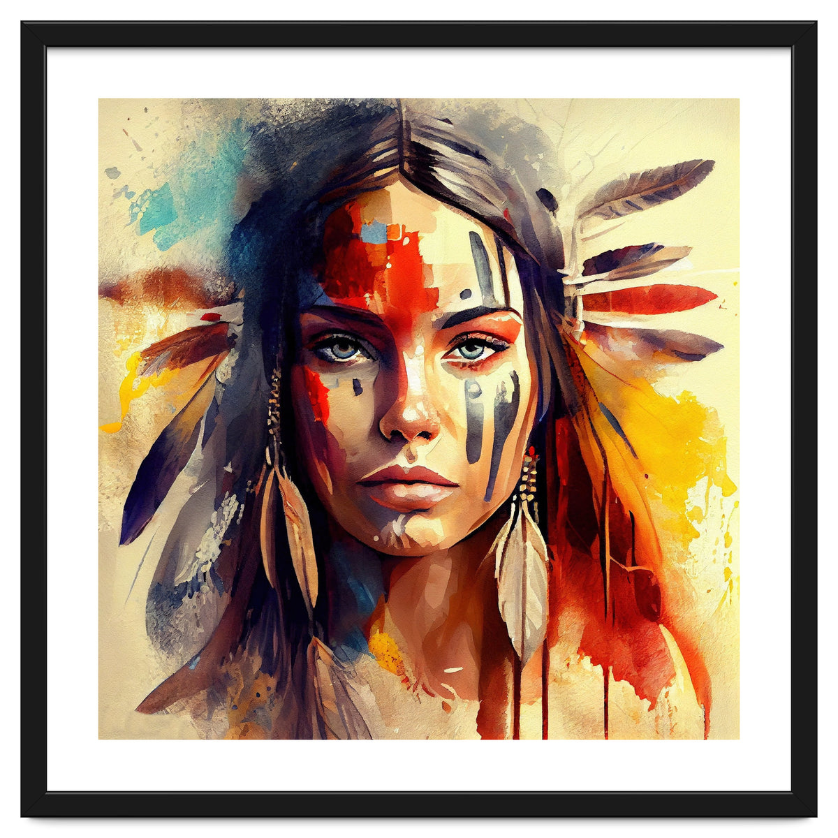 Powerful American Native Woman #3