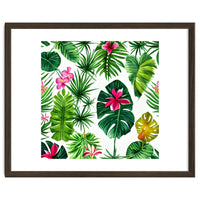 The Tropic, Banana Leaves Tropical Jungle Botanical, Palm Plants Monstera Nature, Bohemian Plants Floral