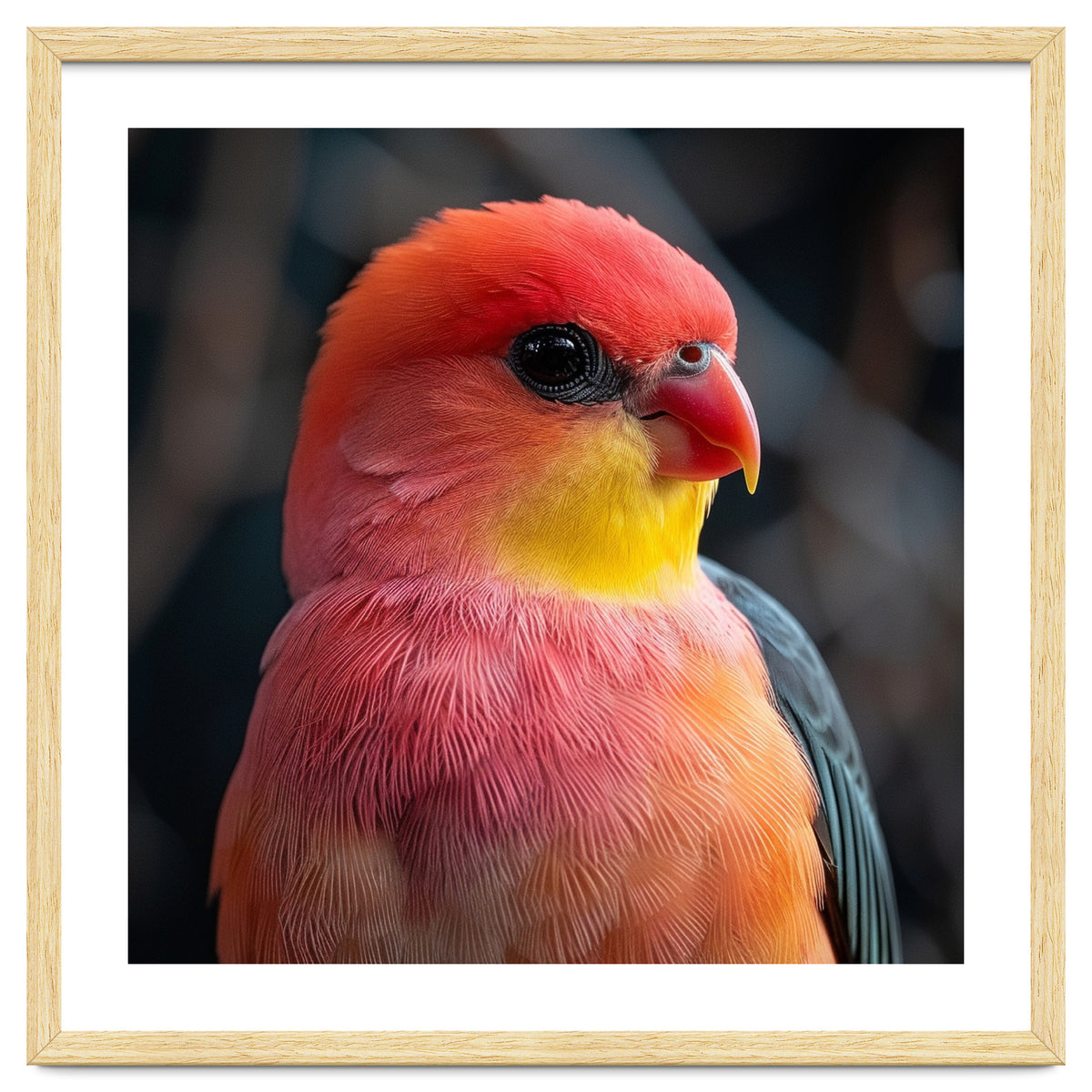 Vibrant Tropical Bird