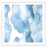 Blue & Silver Agate Glitter Texture 05 thumbnail