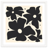 Abstract Monochrome Flowers 3 thumbnail