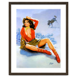 Pinup Girl Fell From A Wild Horse thumbnail