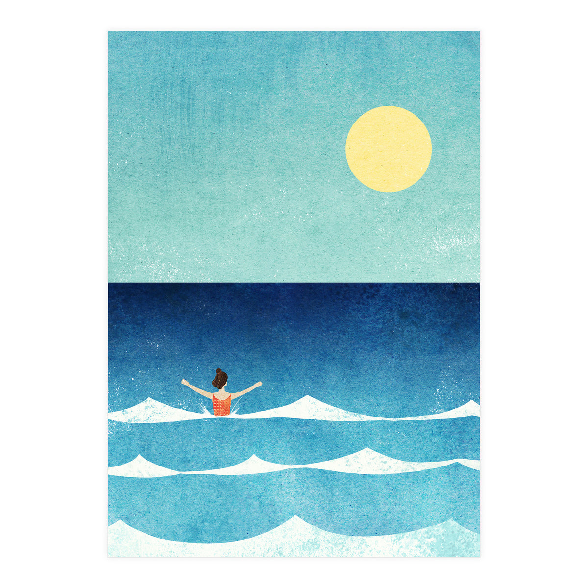 Sea Swim (Print Only)