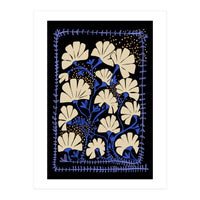 Klimts blooming  black (Print Only)