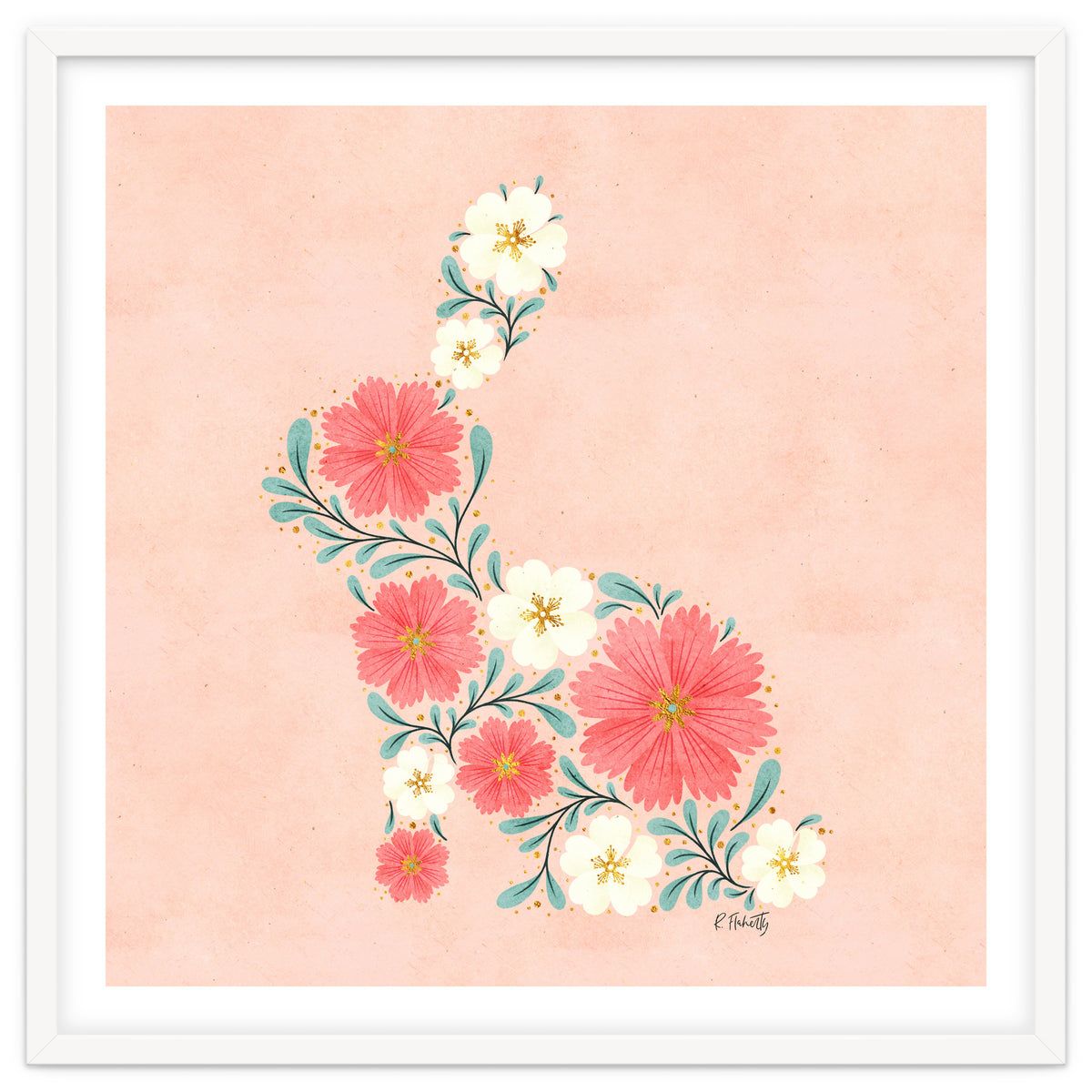 Flower Filled Rabbit