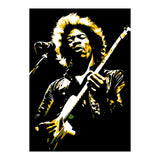 Jimi Hendrix in Pop Art  (Print Only) thumbnail