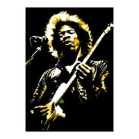 Jimi Hendrix in Pop Art  (Print Only)