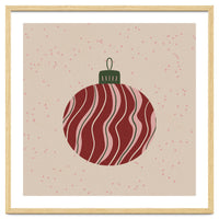 Christmas Globe with swirls