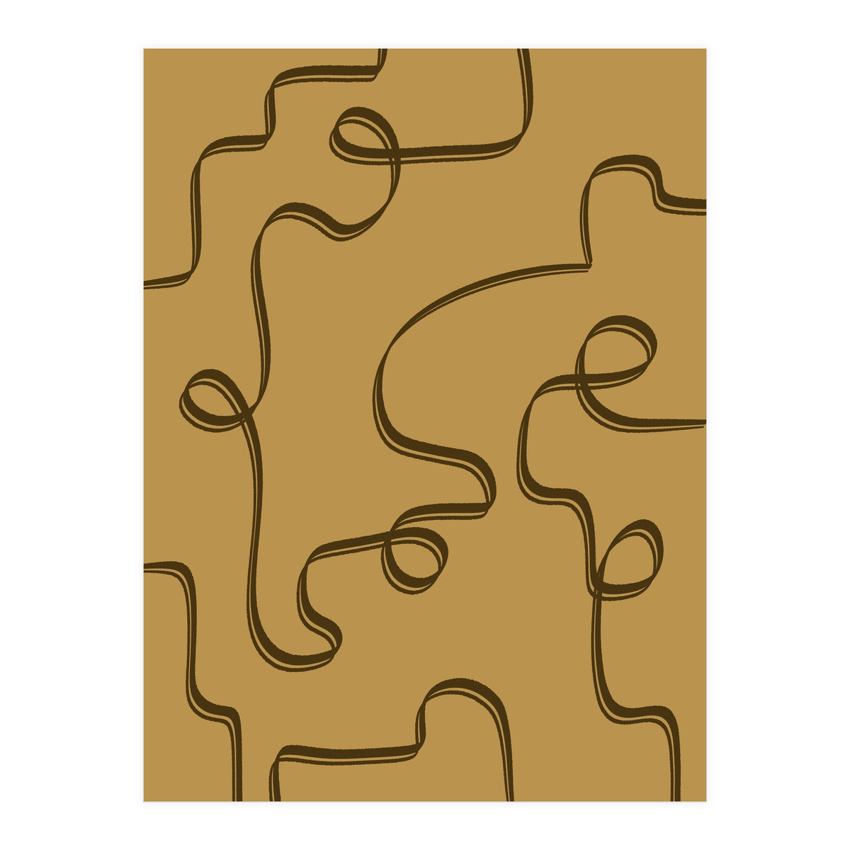 Ribbon Dance on Sand (Print Only)