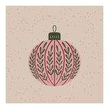 Christmas globe with branches (Print Only) thumbnail