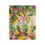 Pink Cockatoo vintage jungle  (Print Only) thumbnail