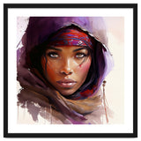 Watercolor Tuareg Woman #6 thumbnail
