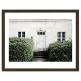 White door K between the green botanical gate thumbnail